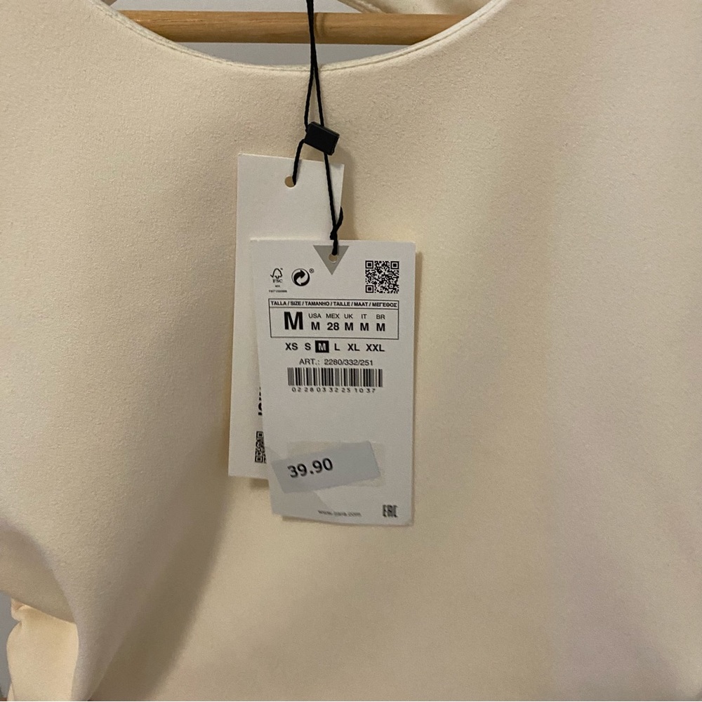 Zara Open Back Crop Top + Skirt Set - Picture 9 of 12